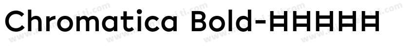 Chromatica Bold字体转换